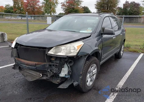 2010 Chevrolet Traverse Ls из США, поврежденный, VIN 1GNLREED1AJ221699